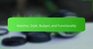 Watches: Style, Budget, and Functionality